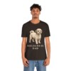 Bolognese Dad Shirt, Vintage Dog Sketch Tee, Dog Dad Gift