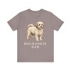 Bolognese Dad Shirt, Vintage Dog Sketch Tee, Dog Dad Gift