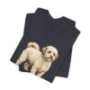 Bolognese Humor Shirt, Vintage Dog Sketch Tee, Dog Humor Gift