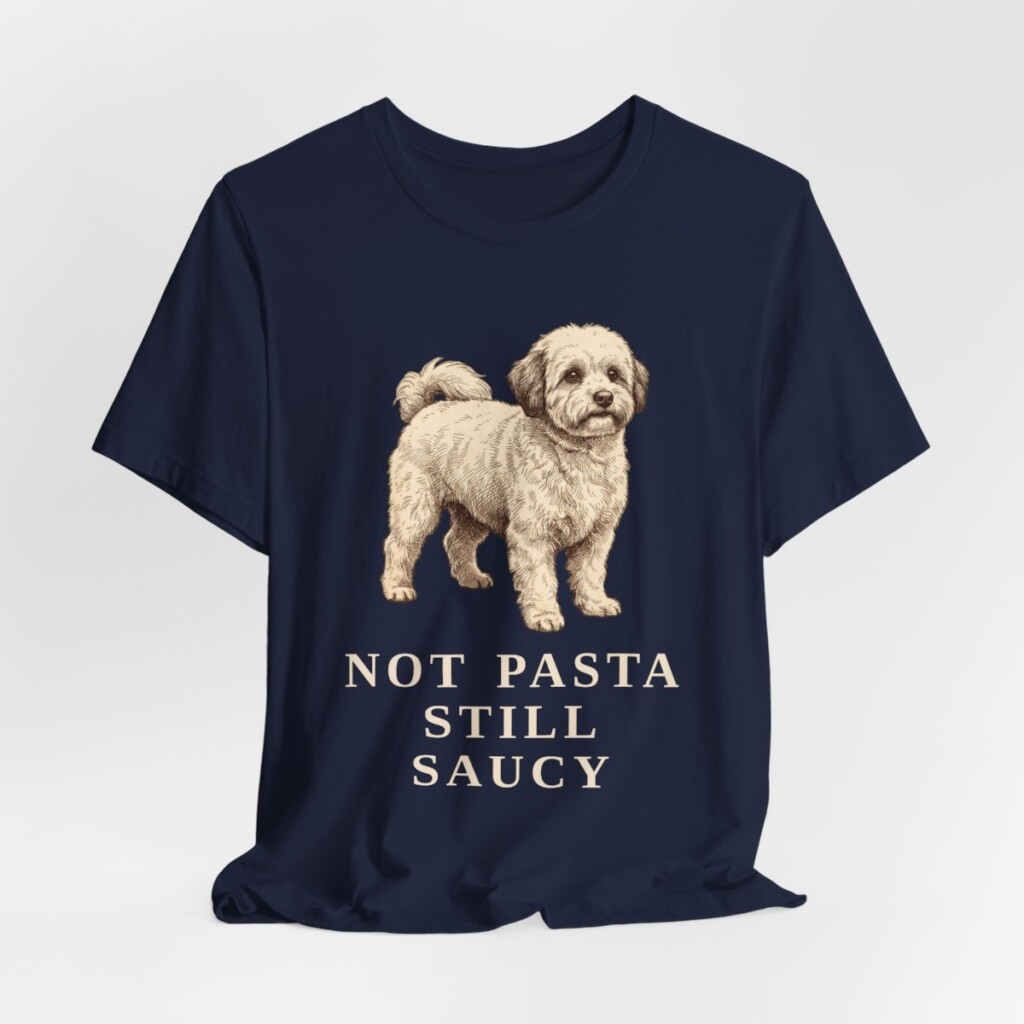 Bolognese Humor Shirt, Vintage Dog Sketch Tee, Dog Humor Gift