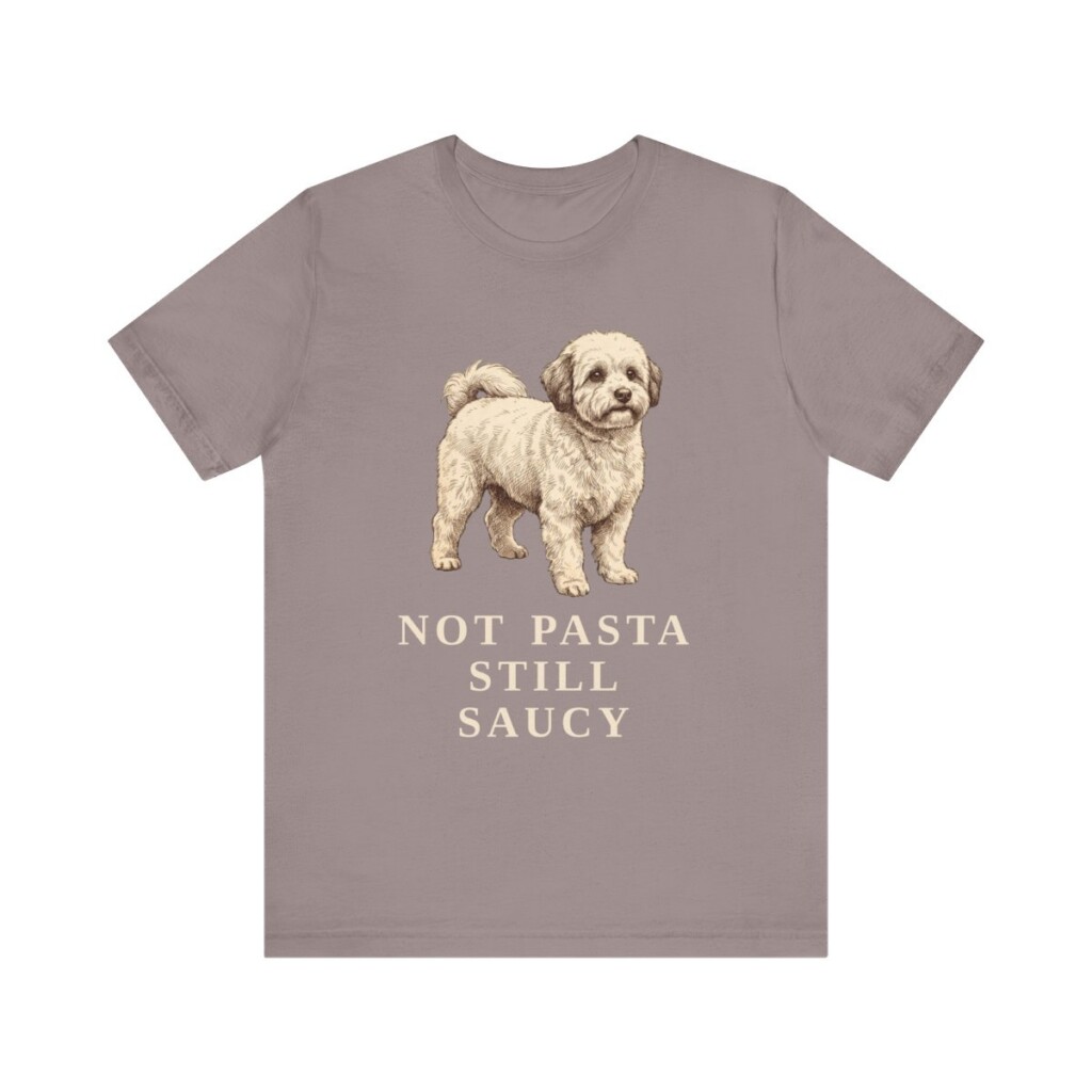 Bolognese Humor Shirt, Vintage Dog Sketch Tee, Dog Humor Gift