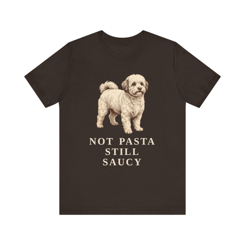 Bolognese Humor Shirt, Vintage Dog Sketch Tee, Dog Humor Gift