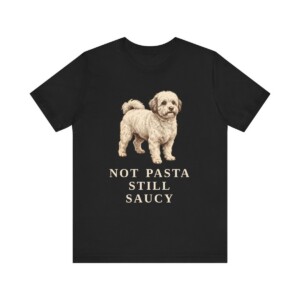 Bolognese Humor Shirt, Vintage Dog Sketch Tee, Dog Humor Gift