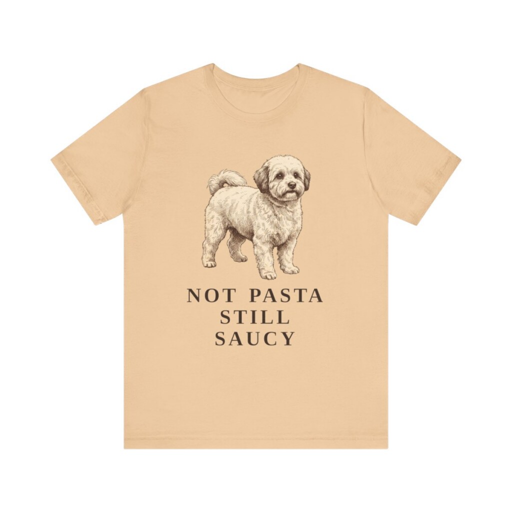 Bolognese Humor Shirt, Vintage Dog Sketch Tee, Dog Humor Gift