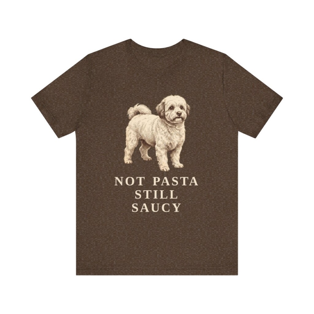 Bolognese Humor Shirt, Vintage Dog Sketch Tee, Dog Humor Gift