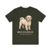 Bolognese Latin Shirt, Vintage Dog Sketch Tee, Dog Latin Gift