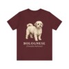Bolognese Latin Shirt, Vintage Dog Sketch Tee, Dog Latin Gift
