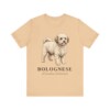 Bolognese Latin Shirt, Vintage Dog Sketch Tee, Dog Latin Gift