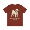 Bolognese Mom Shirt, Vintage Dog Sketch Tee, Dog Mom Gift