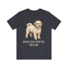 Bolognese Mom Shirt, Vintage Dog Sketch Tee, Dog Mom Gift