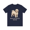 Bolognese Mom Shirt, Vintage Dog Sketch Tee, Dog Mom Gift