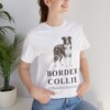 Border Collie Latin Shirt, Vintage Dog Sketch Tee, Dog Latin Gift