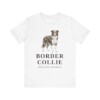 Border Collie Latin Shirt, Vintage Dog Sketch Tee, Dog Latin Gift