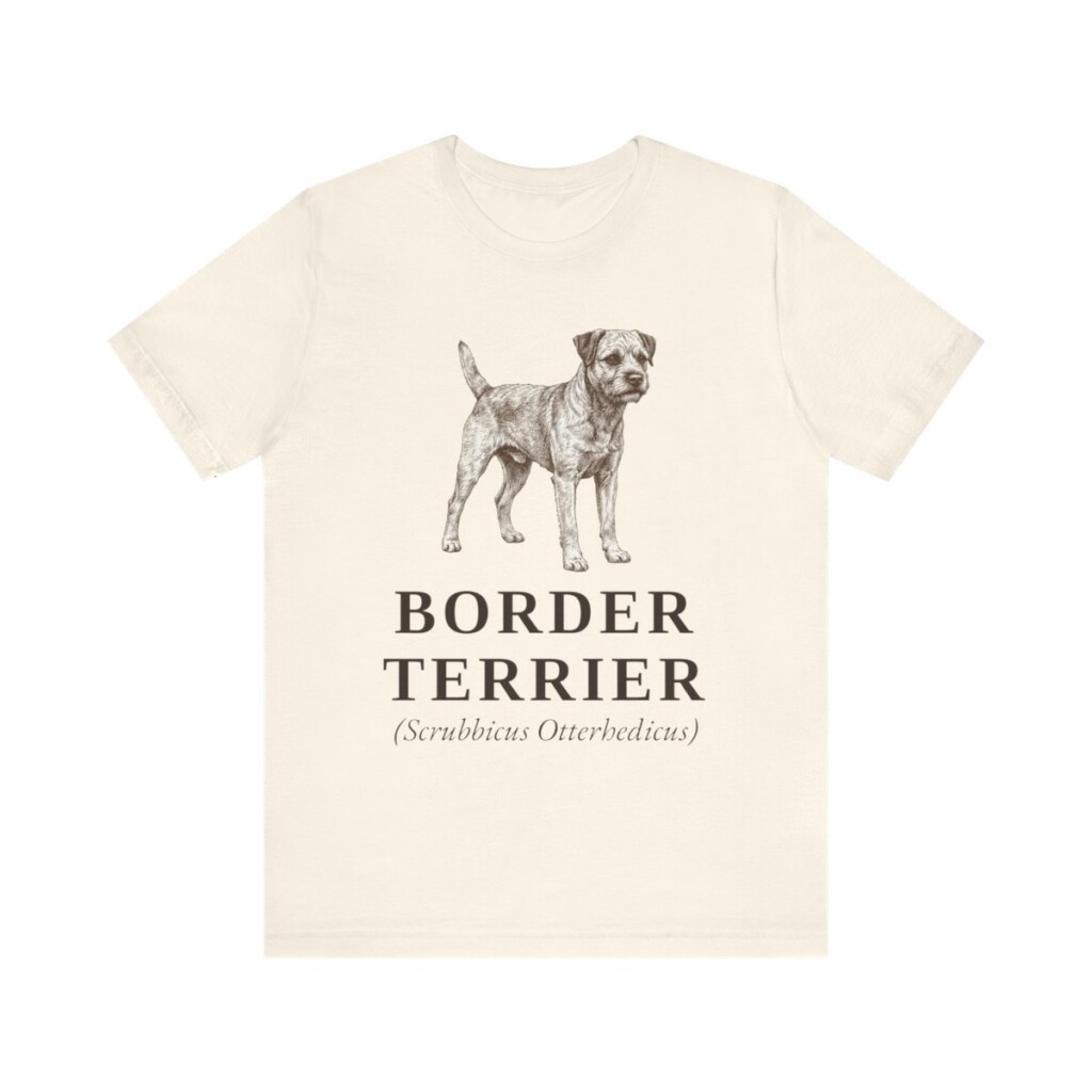 Border Terrier Latin Shirt, Vintage Dog Sketch Tee, Dog Latin Gift Border Terrier Latin Shirt, Vintage Dog Sketch Tee, Dog Latin Gift