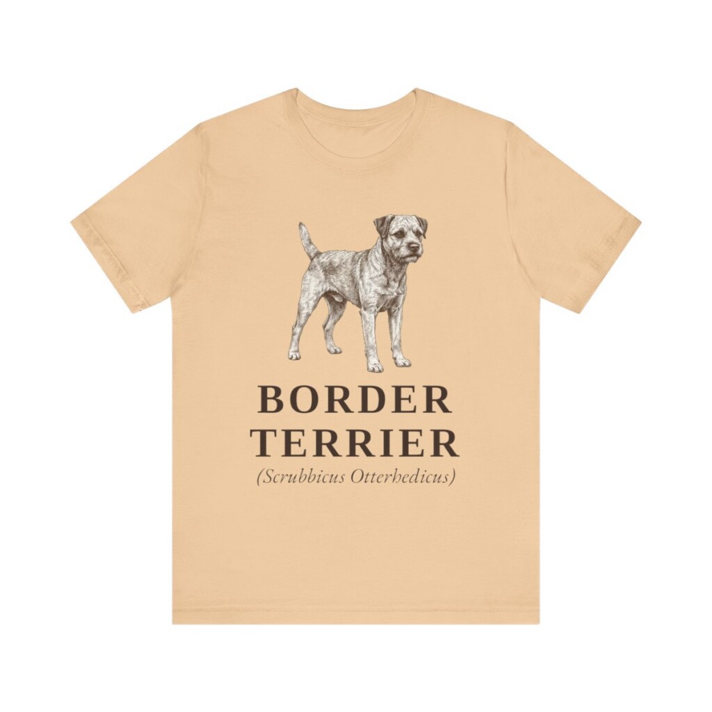 Border Terrier Latin Shirt, Vintage Dog Sketch Tee, Dog Latin Gift Border Terrier Latin Shirt, Vintage Dog Sketch Tee, Dog Latin Gift