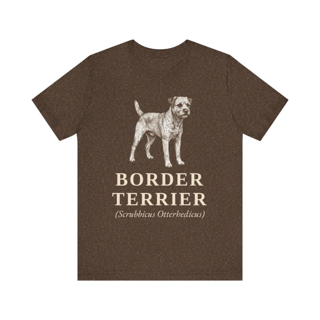 Border Terrier Latin Shirt, Vintage Dog Sketch Tee, Dog Latin Gift Border Terrier Latin Shirt, Vintage Dog Sketch Tee, Dog Latin Gift