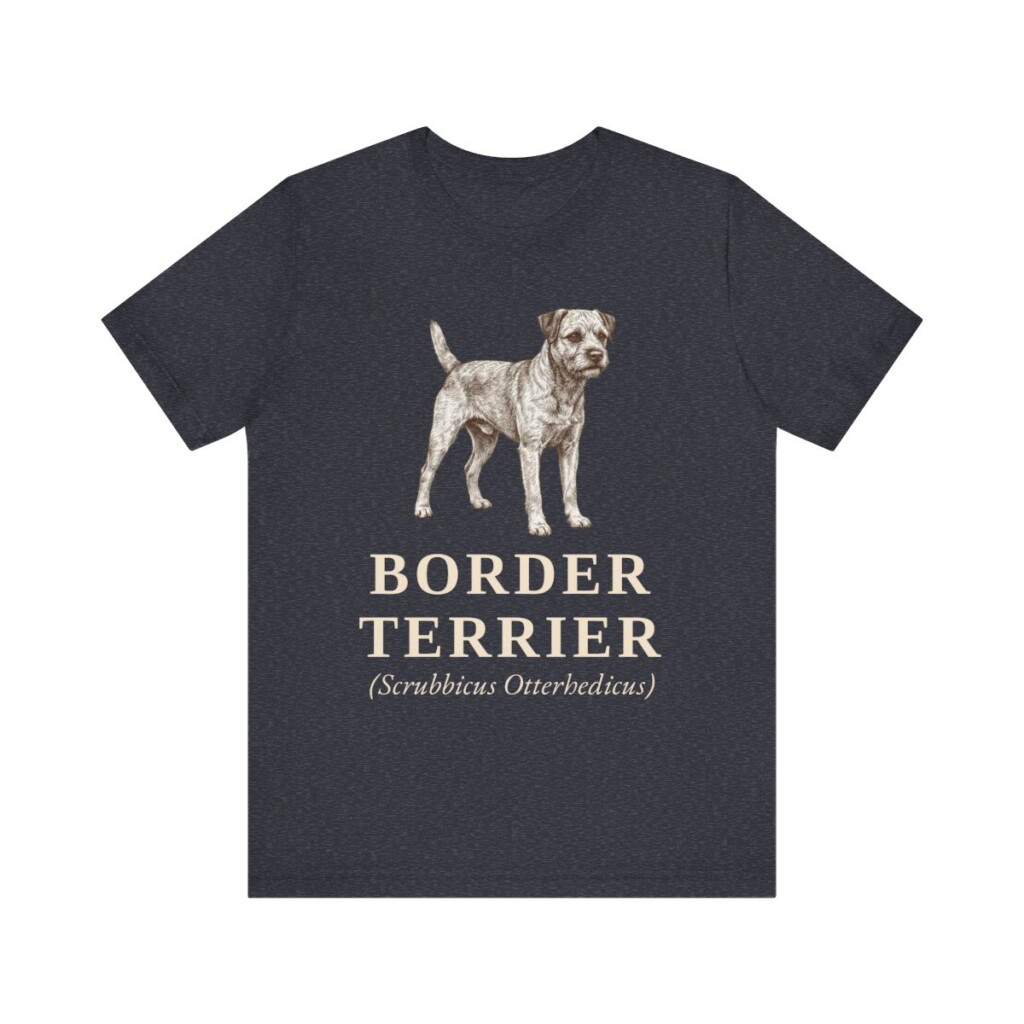 Border Terrier Latin Shirt, Vintage Dog Sketch Tee, Dog Latin Gift Border Terrier Latin Shirt, Vintage Dog Sketch Tee, Dog Latin Gift