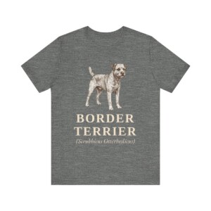 Border Terrier Latin Shirt, Vintage Dog Sketch Tee, Dog Latin Gift Border Terrier Latin Shirt, Vintage Dog Sketch Tee, Dog Latin Gift