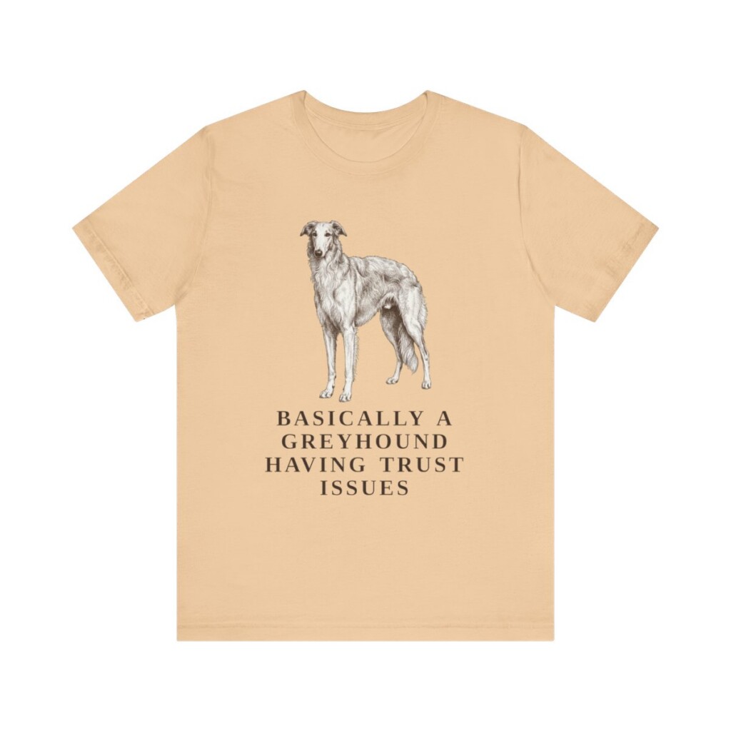 Borzoi Humor Shirt, Vintage Dog Sketch Tee, Dog Humor Gift Borzoi Humor Shirt, Vintage Dog Sketch Tee, Dog Humor Gift