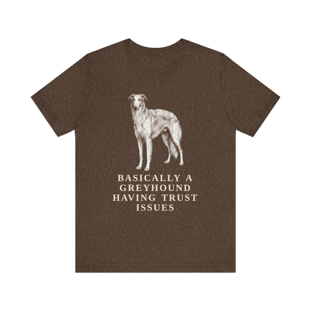 Borzoi Humor Shirt, Vintage Dog Sketch Tee, Dog Humor Gift Borzoi Humor Shirt, Vintage Dog Sketch Tee, Dog Humor Gift