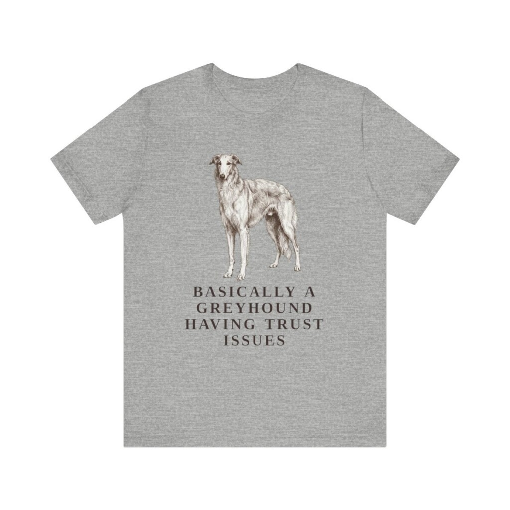 Borzoi Humor Shirt, Vintage Dog Sketch Tee, Dog Humor Gift Borzoi Humor Shirt, Vintage Dog Sketch Tee, Dog Humor Gift