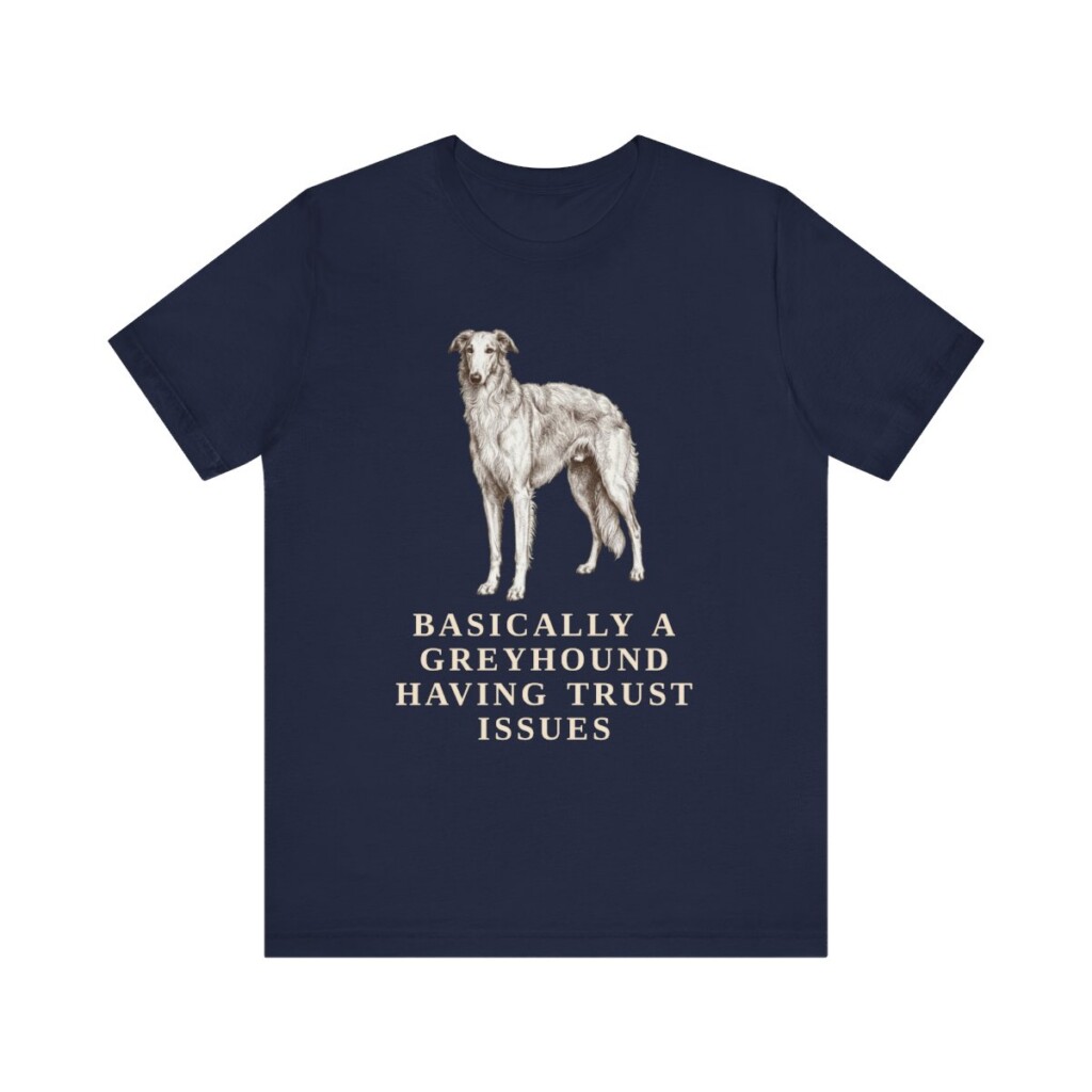 Borzoi Humor Shirt, Vintage Dog Sketch Tee, Dog Humor Gift Borzoi Humor Shirt, Vintage Dog Sketch Tee, Dog Humor Gift