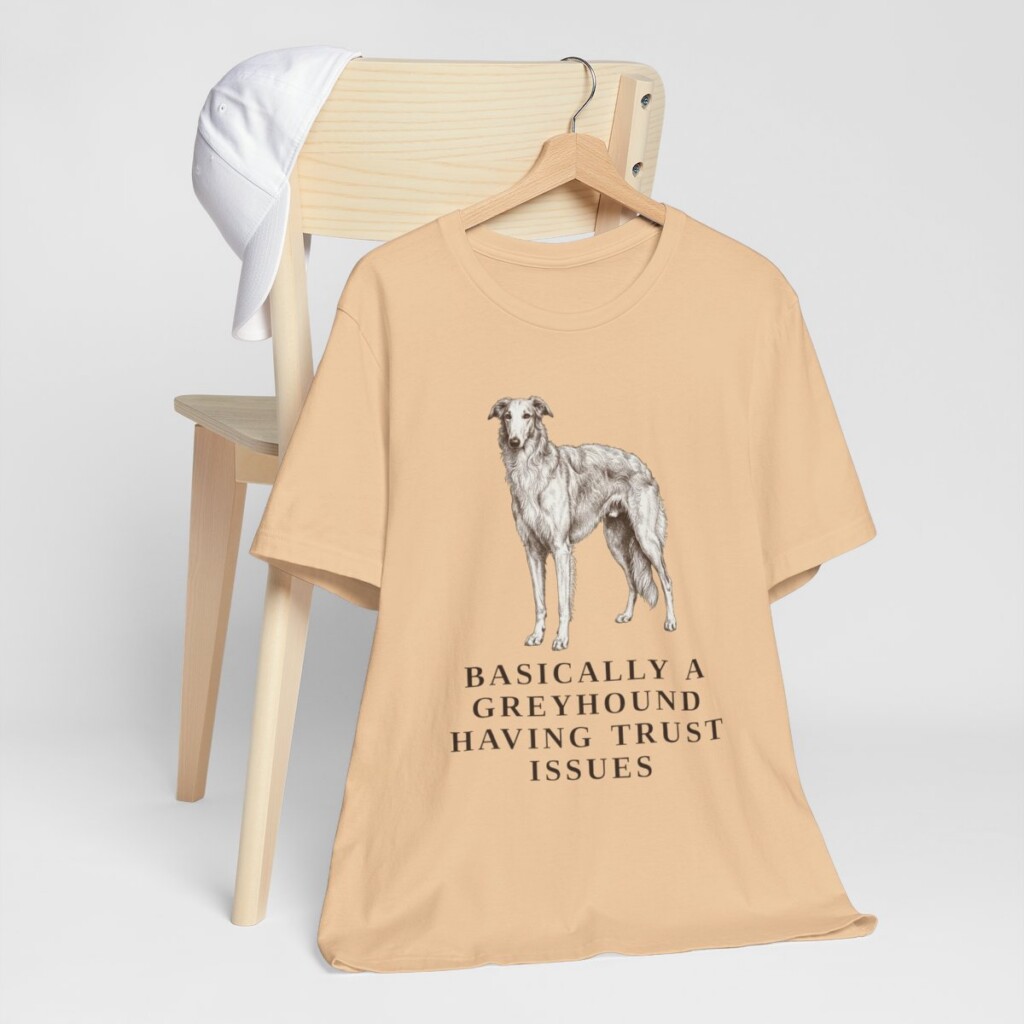 Borzoi Humor Shirt, Vintage Dog Sketch Tee, Dog Humor Gift Borzoi Humor Shirt, Vintage Dog Sketch Tee, Dog Humor Gift