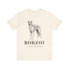 Borzoi Latin Shirt, Vintage Dog Sketch Tee, Dog Latin Gift Borzoi Latin Shirt, Vintage Dog Sketch Tee, Dog Latin Gift