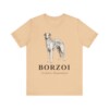 Borzoi Latin Shirt, Vintage Dog Sketch Tee, Dog Latin Gift Borzoi Latin Shirt, Vintage Dog Sketch Tee, Dog Latin Gift