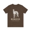 Borzoi Latin Shirt, Vintage Dog Sketch Tee, Dog Latin Gift Borzoi Latin Shirt, Vintage Dog Sketch Tee, Dog Latin Gift