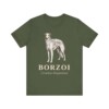 Borzoi Latin Shirt, Vintage Dog Sketch Tee, Dog Latin Gift Borzoi Latin Shirt, Vintage Dog Sketch Tee, Dog Latin Gift