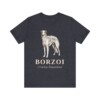Borzoi Latin Shirt, Vintage Dog Sketch Tee, Dog Latin Gift Borzoi Latin Shirt, Vintage Dog Sketch Tee, Dog Latin Gift