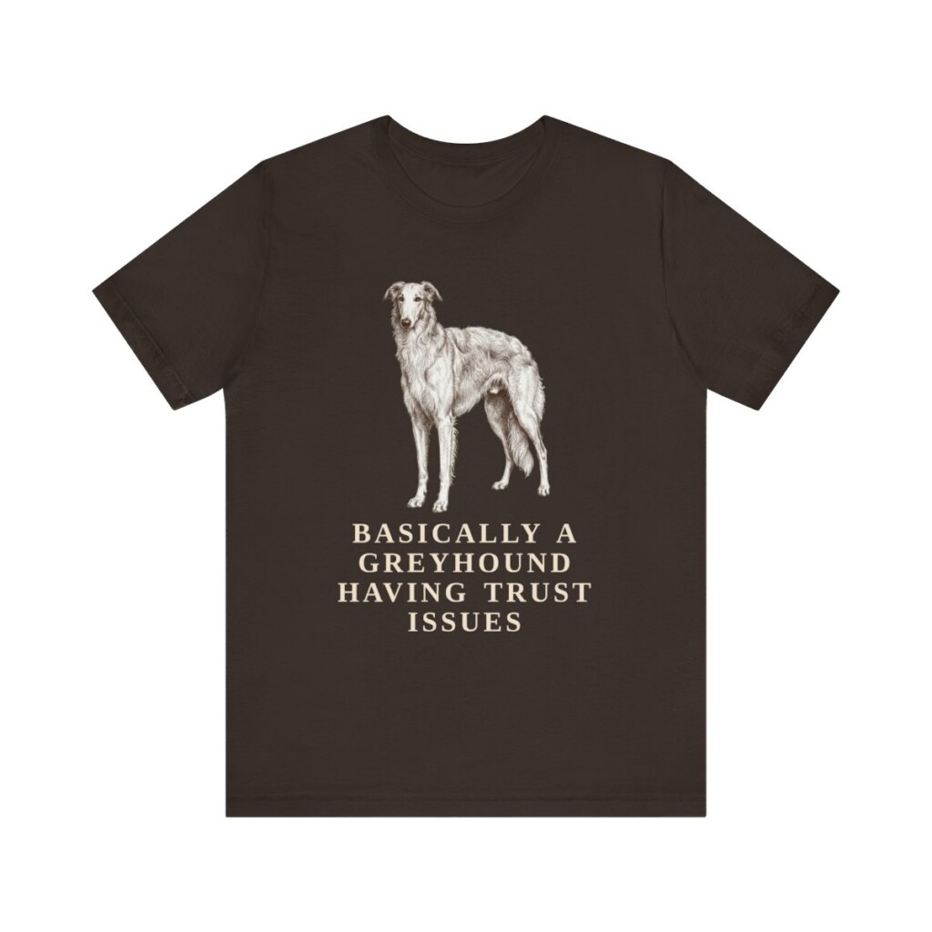 Borzoi Humor Shirt, Vintage Dog Sketch Tee, Dog Humor Gift Borzoi Humor Shirt, Vintage Dog Sketch Tee, Dog Humor Gift