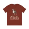 Boston Terrier Latin Shirt, Vintage Dog Sketch Tee, Dog Latin Gift