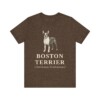 Boston Terrier Latin Shirt, Vintage Dog Sketch Tee, Dog Latin Gift