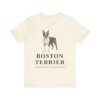 Boston Terrier Latin Shirt, Vintage Dog Sketch Tee, Dog Latin Gift