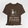 Boston Terrier Latin Shirt, Vintage Dog Sketch Tee, Dog Latin Gift