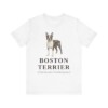 Boston Terrier Latin Shirt, Vintage Dog Sketch Tee, Dog Latin Gift