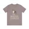 Boston Terrier Latin Shirt, Vintage Dog Sketch Tee, Dog Latin Gift