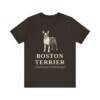 Boston Terrier Latin Shirt, Vintage Dog Sketch Tee, Dog Latin Gift