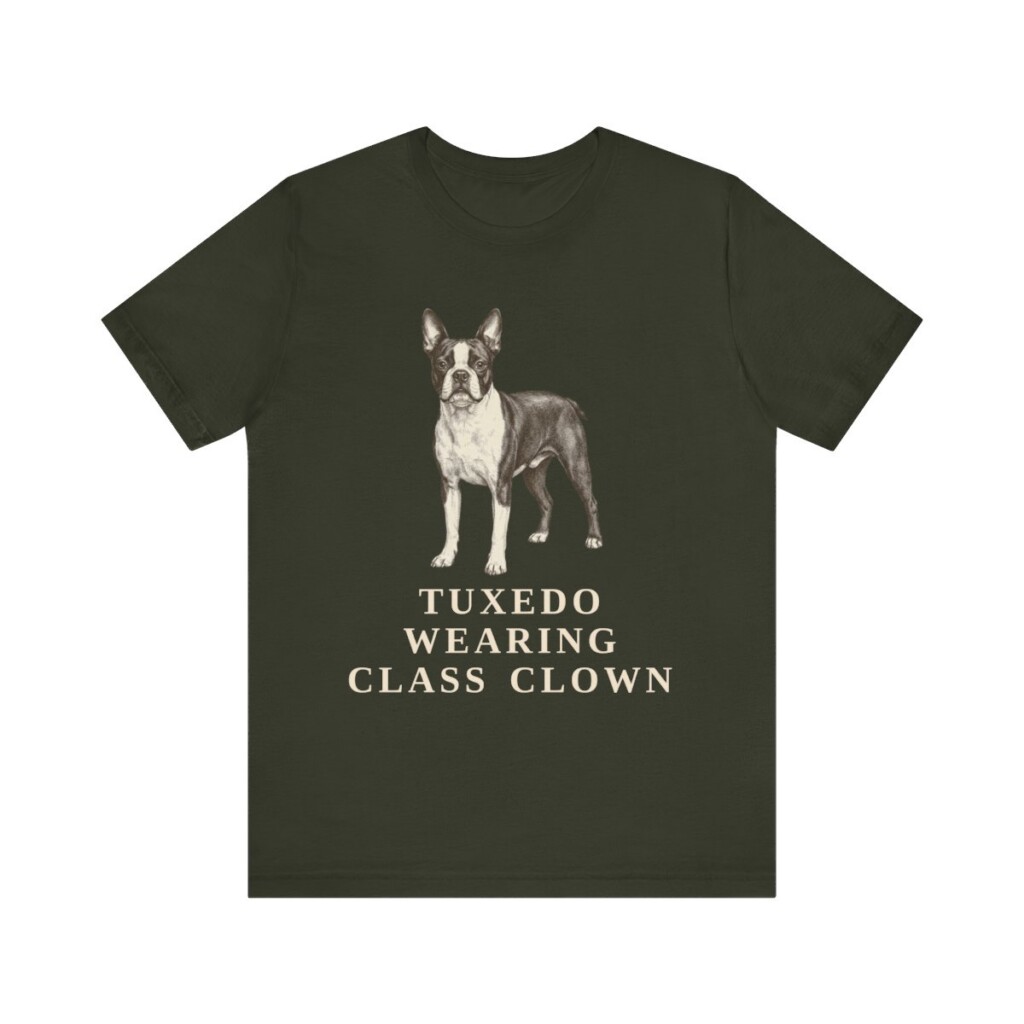 Boston Terrier Humor Shirt, Vintage Dog Sketch Tee, Dog Humor Gift Boston Terrier Humor Shirt, Vintage Dog Sketch Tee, Dog Humor Gift