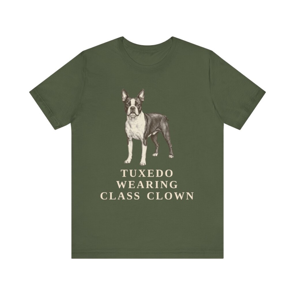 Boston Terrier Humor Shirt, Vintage Dog Sketch Tee, Dog Humor Gift Boston Terrier Humor Shirt, Vintage Dog Sketch Tee, Dog Humor Gift