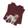 Bouvier des Flandres Latin Shirt, Vintage Dog Sketch Tee, Dog Latin Gift