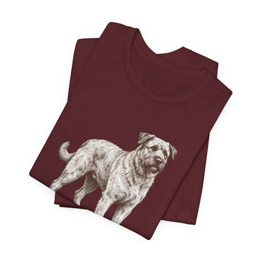 Bouvier des Flandres Latin Shirt, Vintage Dog Sketch Tee, Dog Latin Gift
