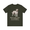 Bouvier des Flandres Latin Shirt, Vintage Dog Sketch Tee, Dog Latin Gift
