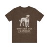 Bouvier des Flandres Latin Shirt, Vintage Dog Sketch Tee, Dog Latin Gift