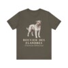 Bouvier des Flandres Latin Shirt, Vintage Dog Sketch Tee, Dog Latin Gift