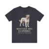 Bouvier des Flandres Latin Shirt, Vintage Dog Sketch Tee, Dog Latin Gift