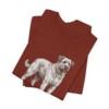 Bouvier des Flandres Humor Shirt, Vintage Dog Sketch Tee, Dog Humor Gift