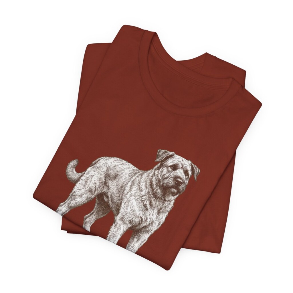 Bouvier des Flandres Humor Shirt, Vintage Dog Sketch Tee, Dog Humor Gift